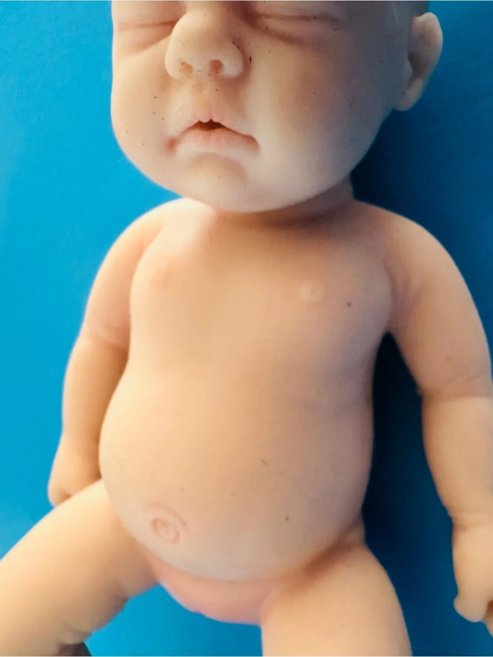 NewtotLove 7” Silicone Baby Girl Micro Preemie Newborn Doll Skin Tone Realistic